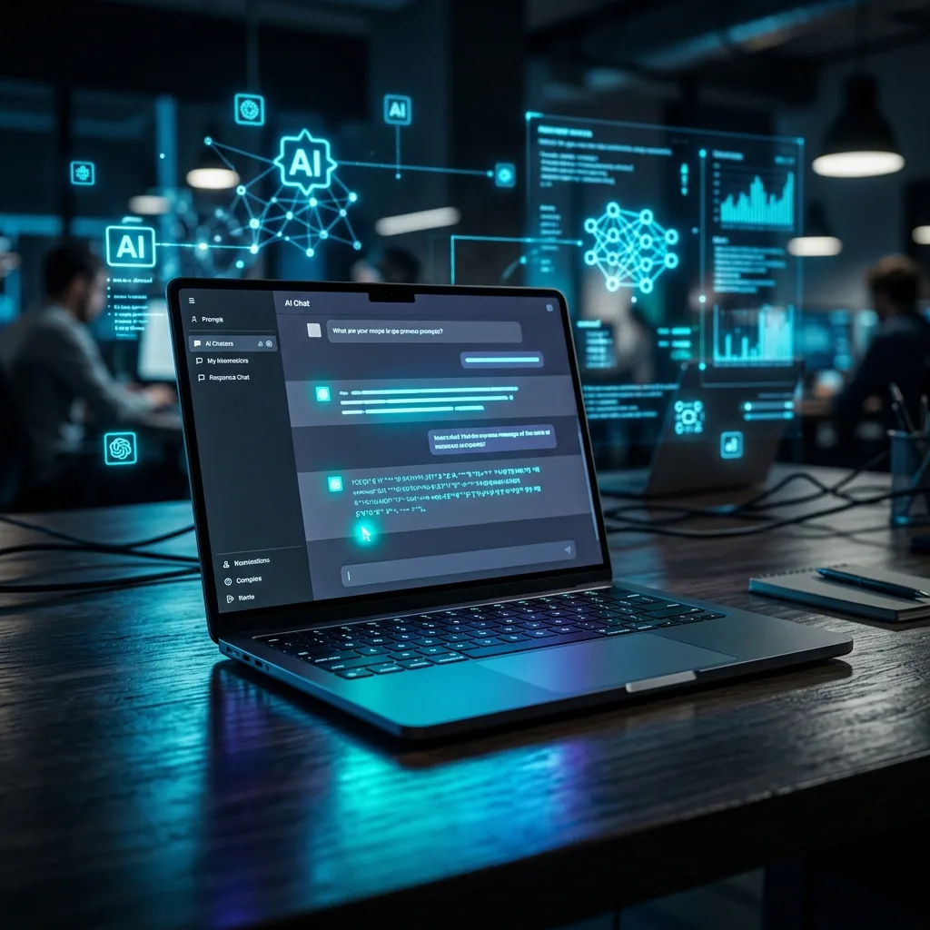 IA GenZ — Kit ChatGPT para pequenos negócios no computador